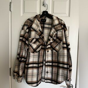 Oversize Plaid Jacket in Women’s Large